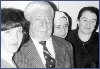 Великий Расул и его супруга Патимат в гостях у сирийского акнадинца Нажмудина Авари. Справа налево: Нажмудин Аварии, Патимат Гамзатова, Санаа Аварии, Расул Гамзатов, Надия Рашид (супруга Нажмудина ). Дамаск, 1983 г. Фото из архива Б.Алиева
