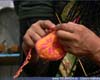 Демонстрация  предметов быта XIXв. народов бассейна Андийского койсу.