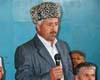 Доклад читает богослов, имам селения Тинди Муртазалигаджиев Гусейн