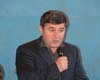 Глава Цумадинского района Камилов Магомед объявляет докладчиков научной конференции «Народы верховья Андийского койсу в Кавказской войне XIXв.»