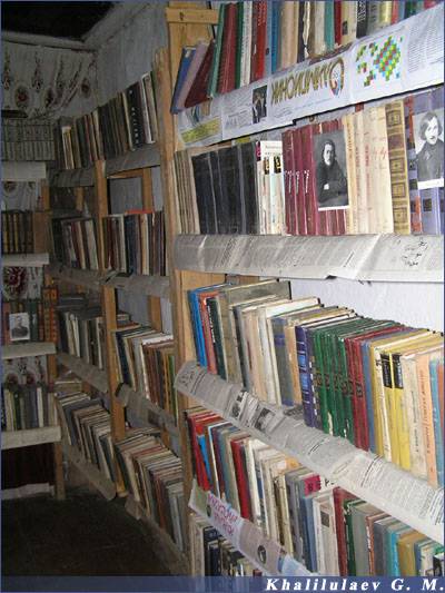Библиотека в Нижнем Хваршини,  Библиотека в Нижнем Хваршини