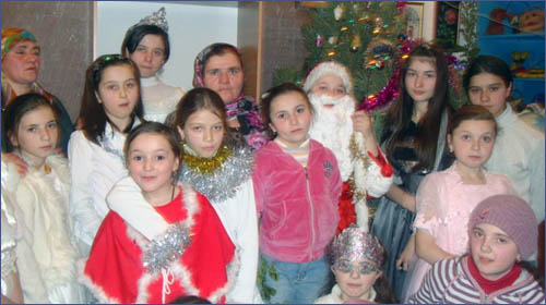 В ДОМЕ ДЕТСКОГО ТВОРЧЕСТВА с. Агвали прошел новогодний утренник 2010-12-27