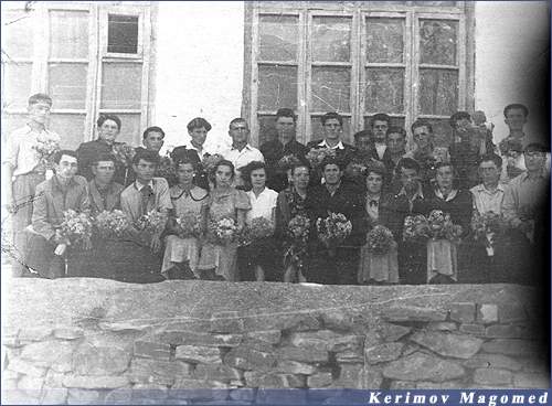 1958 год. Школа в Тинди,  1958 год. Школа в Тинди