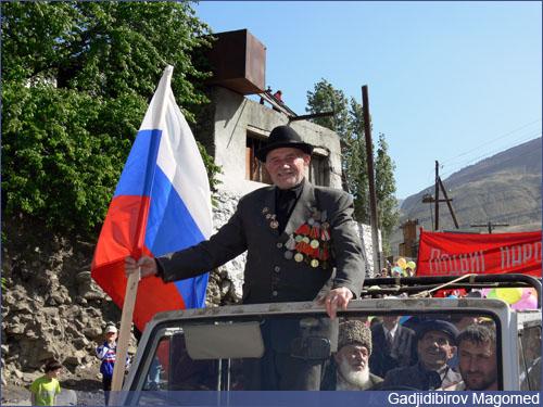 Празднование 9 мая в с. Агвали. 2006 год.,  Празднование 9 мая в с. Агвали. 2006 год.