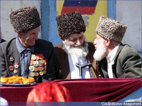 Празднование 9 мая в с. Агвали. 2006 год.,  Празднование 9 мая в с. Агвали. 2006 год.