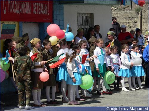 Празднование 9 мая в с. Агвали. 2006 год.,  Празднование 9 мая в с. Агвали. 2006 год.