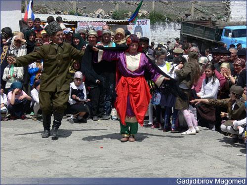 Празднование 9 мая в с. Агвали. 2006 год.,  Празднование 9 мая в с. Агвали. 2006 год.