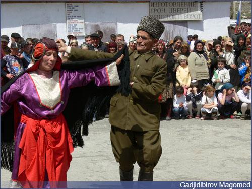 Празднование 9 мая в с. Агвали. 2006 год.,  Празднование 9 мая в с. Агвали. 2006 год.