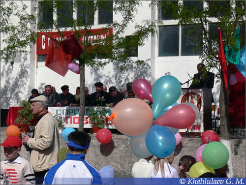 Празднование 64-й годовщины Победы над фашизмом в ВОВ. Селение Агвали 2009г.,  Празднование 64-й годовщины Победы над фашизмом в ВОВ. Селение Агвали 2009г.