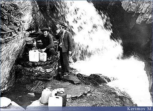 Источник минеральной воды  в Инхоквари 1960-е 1960-05-01