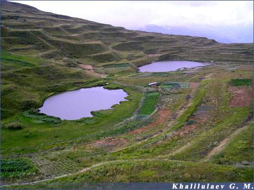 Lake in settlement Kvanada,  Lake in settlement Kvanada