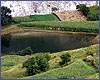 Lake in settlement Kvanada
