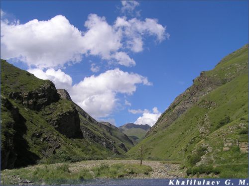 A landscape in Angida,  A landscape in Angida