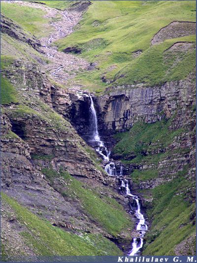 Водопад в селении Аща 2004-07-26