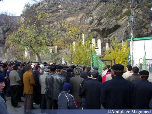 Праздник Курбан байрам в Агвали 2004-11-14
