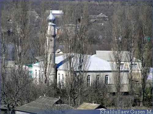 Центральная мечеть аварского квартала селения Чонтаул в  Кизилюртовском районе,  Центральная мечеть аварского квартала селения Чонтаул в  Кизилюртовском районе