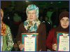 Призеры конкурса по чтению Корана Газиева А., Омарова Х., Омарова П.