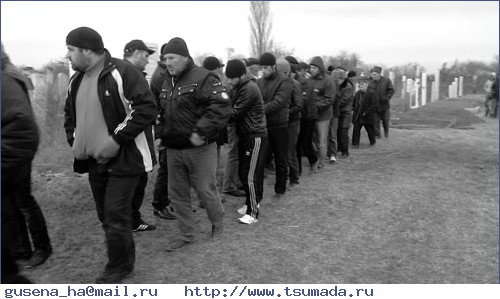 Тазият по Торалову Торолаву на кладбище с. Чонтаул 2011-03-28