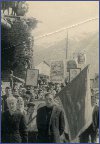 Н-Гаквари. Празднование 9 мая, 1970 г. На переднем плане: 1) Расул Закарьяевич - зас. уч. ДАССР 2) Алиев Магомед - участник ВОВ
