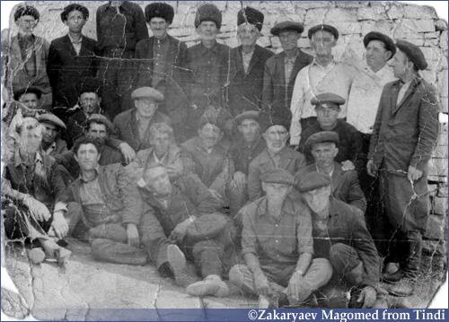 Тиндинцы в 1950-е годи,  Тиндинцы в 1950-е годи
