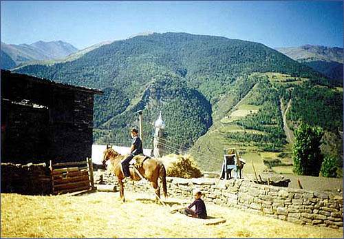 Тинди 2003 год. Гора Хахалатли (3085 м),  Тинди 2003 год. Гора Хахалатли (3085 м)