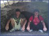 Подземный арочный сарай для мелкорогатого скота в с. Тлондода