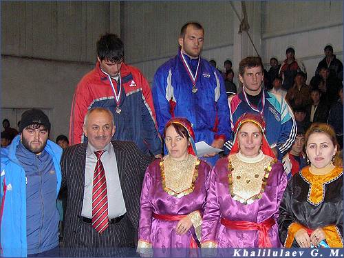 XXXIII Турнир по вольной борьбе на приз Героя Советского Союза Кади Абакарова. Церемония награждения,  XXXIII Турнир по вольной борьбе на приз Героя Советского Союза Кади Абакарова. Церемония награждения