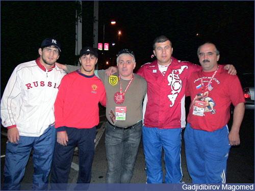 Чемпионат мира по вольной борьбе 2005 года в Будапеште (Венгрия). Махач Муртазалиев и Магомед Гаджидибров,  Чемпионат мира по вольной борьбе 2005 года в Будапеште (Венгрия). Махач Муртазалиев и Магомед Гаджидибров